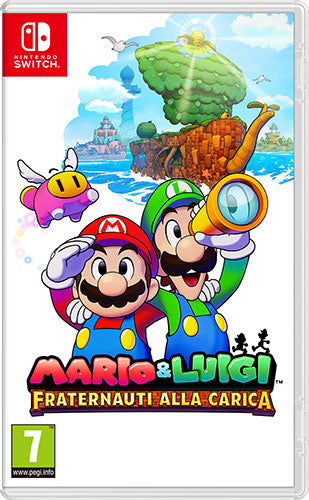 Mario et Luigi Fraternauti aux commandes