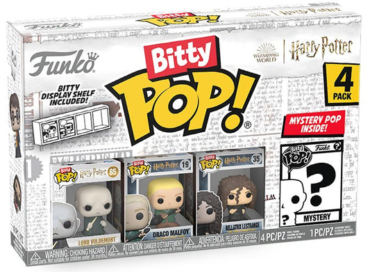 FUNKO BITTY POP Lot de 4 Harry Potter Voldemort