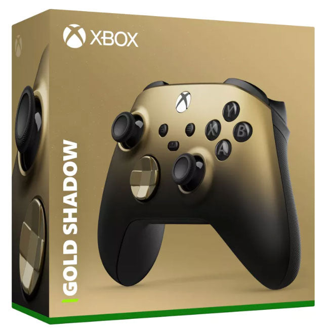 Manette sans fil Microsoft XBOX Gold Shadow Special Ed.