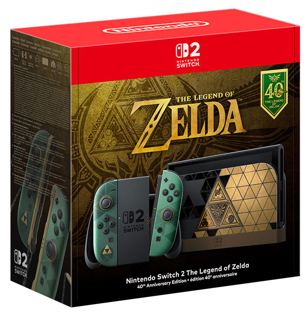 NINTENDO Switch 2 The Legend of Zelda 40th