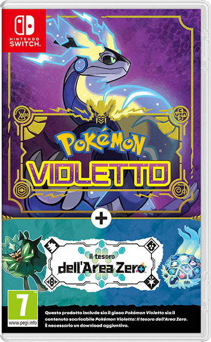 Pokemon Violetto + Pack Espansione Il Tesoro dell'Area Zero