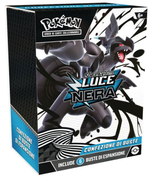 Pokemon ITA Luce Nera Pack 6 Buste (CONF. LEGG. DANN.)
