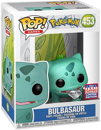 FUNKO POPS Pokemon Bulbasaur Diamond Col 453