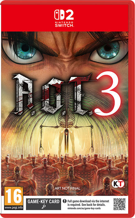 A.O.T. 3 Attack on Titan 3 Nintendo Switch 2