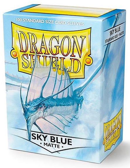 DRAGON SHIELD Bustine Standard Matte Sky Blue 100pz