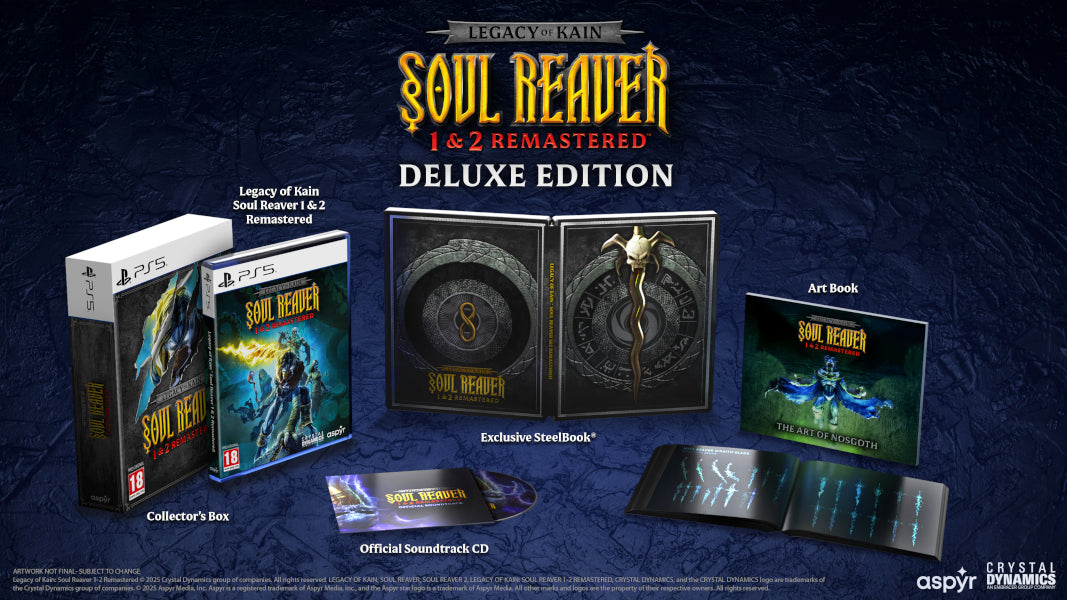 Legacy of Kain Soul Reaver 1&amp;2 Remastered Deluxe Edition