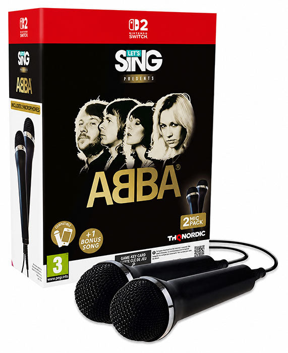 Let's Sing ABBA 2027 + 2 Microfoni Nintendo Switch 2