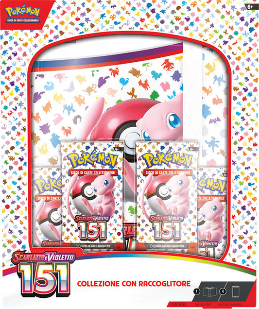 Pokemon Scarlatto e Violetto 151 Collezione con Raccoglitore