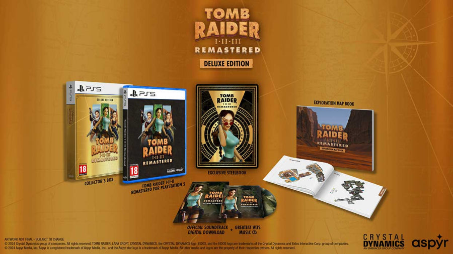 Tomb Raider I-III Remastered Starring Lara Croft Deluxe Ed.