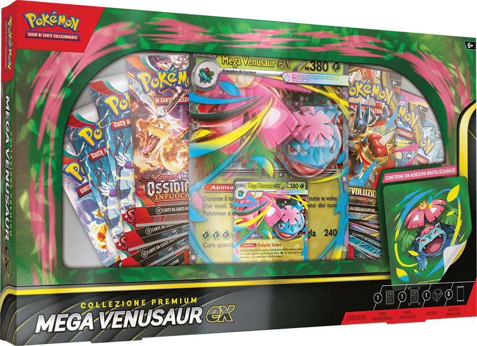 Pokemon ITA Collezione Premium Mega Venusaur-EX