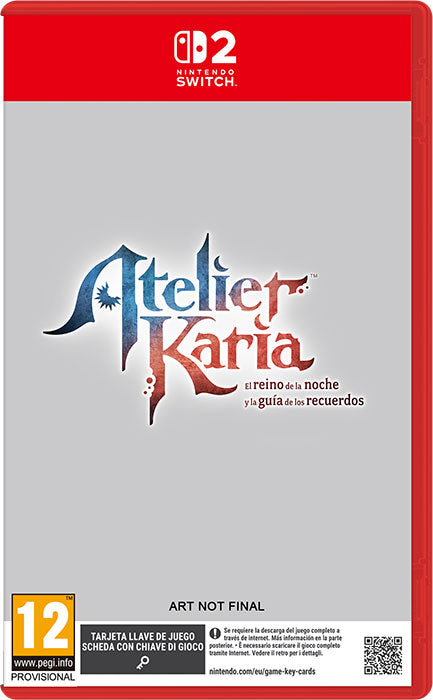 Atelier Karia The Night Kingdom and the Guide of Memories Nintendo Switch 2