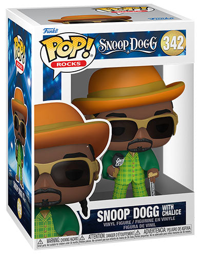 FUNKO POP Rocks Snoop Dogg w/Chalice 342