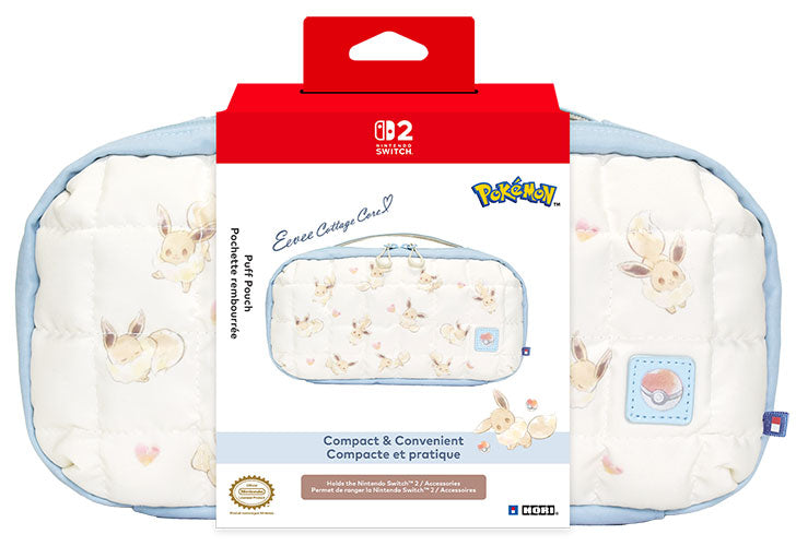 HORI SWITCH 2 Borsa Imbottita Puff Pouch Eevee Cottage Core