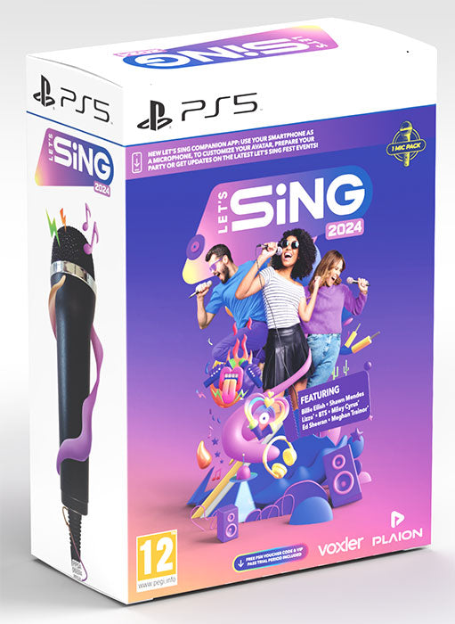 Let's Sing 2024 + 1 Microphone