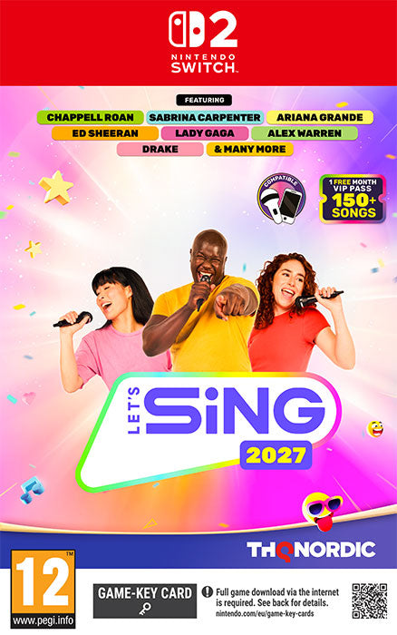 Let's Sing 2027 Nintendo Switch 2