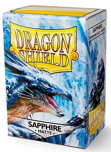DRAGON SHIELD Standard Matte Sapphire Sachets 100pcs