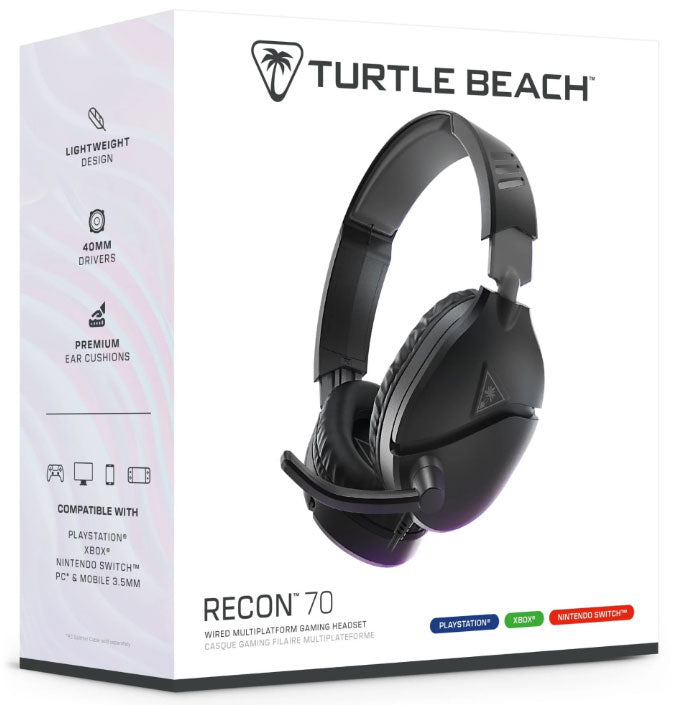 TURTLEBEACH Recon 70P Black V2 Headphones