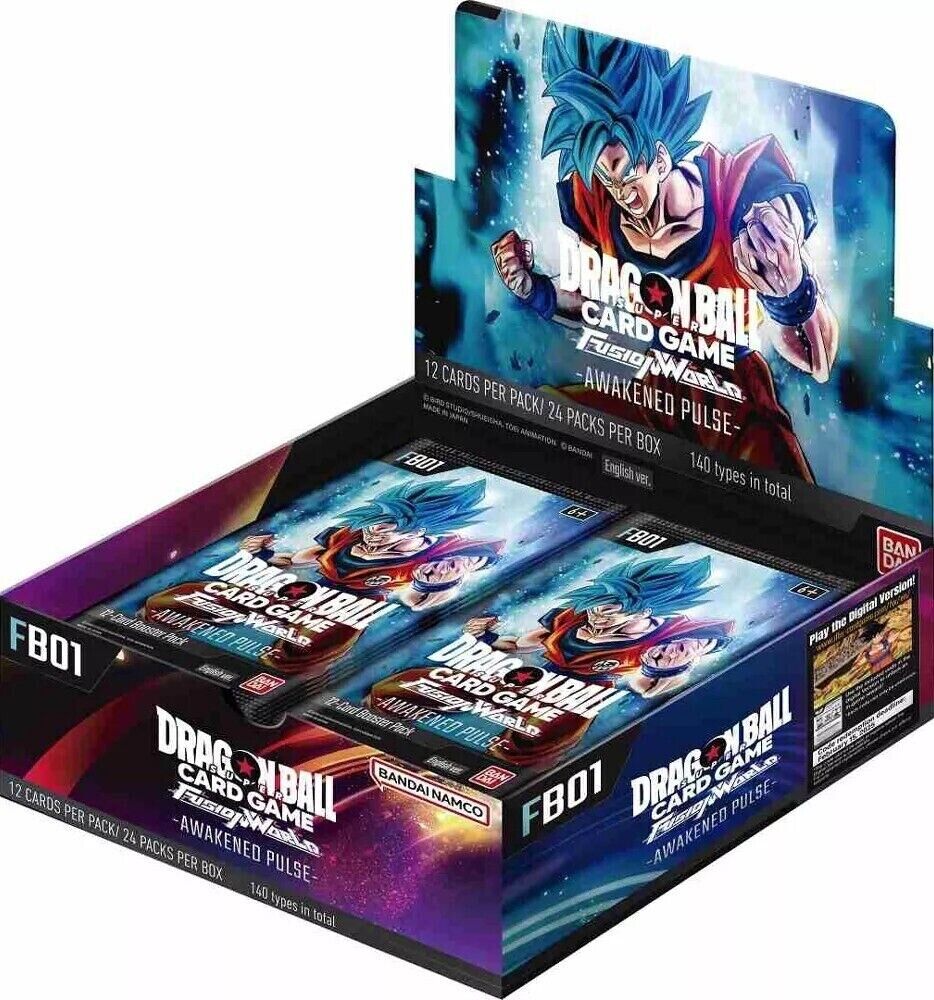 Dragon Ball Super Card Game Fusion World 01 Box FB-01 Eng