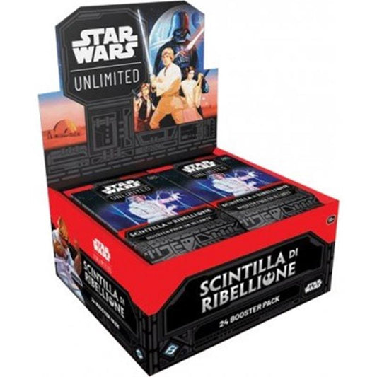 Star Wars Unlimited - Scintilla di Ribellione: Booster Box (24 Buste) Italiano