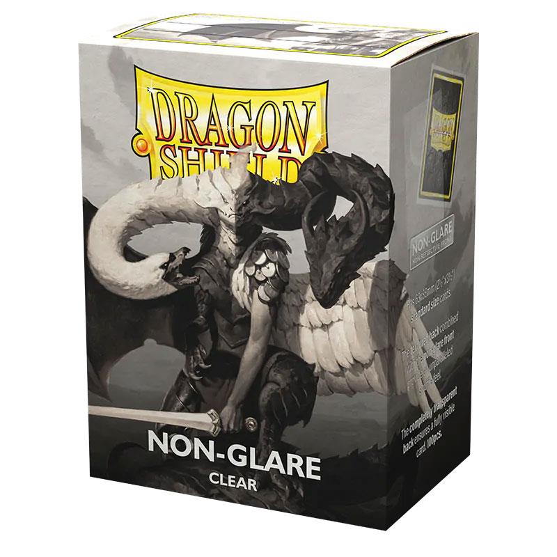 AT-11821 Dragon Shield Matte NonGlare - Clear V2 (100 Sleeves)