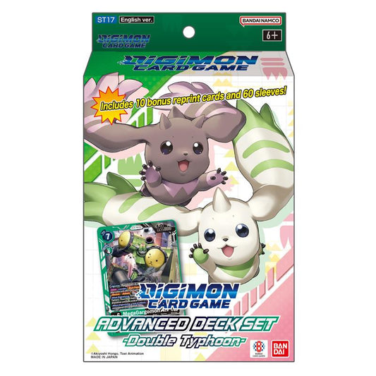 Digimon Card Game ST-17 Double Typhoon Advanced Deck Set