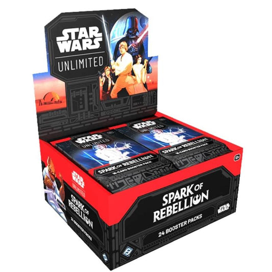Star Wars Unlimited - Spark of Rebellion: Booster Box (24 Packs) English