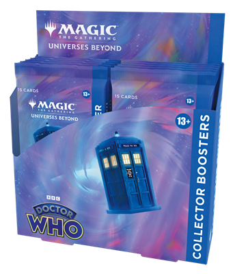 DOCTOR WHO - BOITE BOOSTER COLLECTOR (12 ENVELOPPES) - ANGLAIS