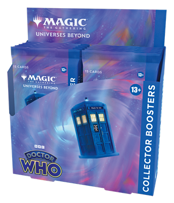 DOCTOR WHO - COLLECTOR BOOSTER BOX (12 BUSTE) - INGLESE