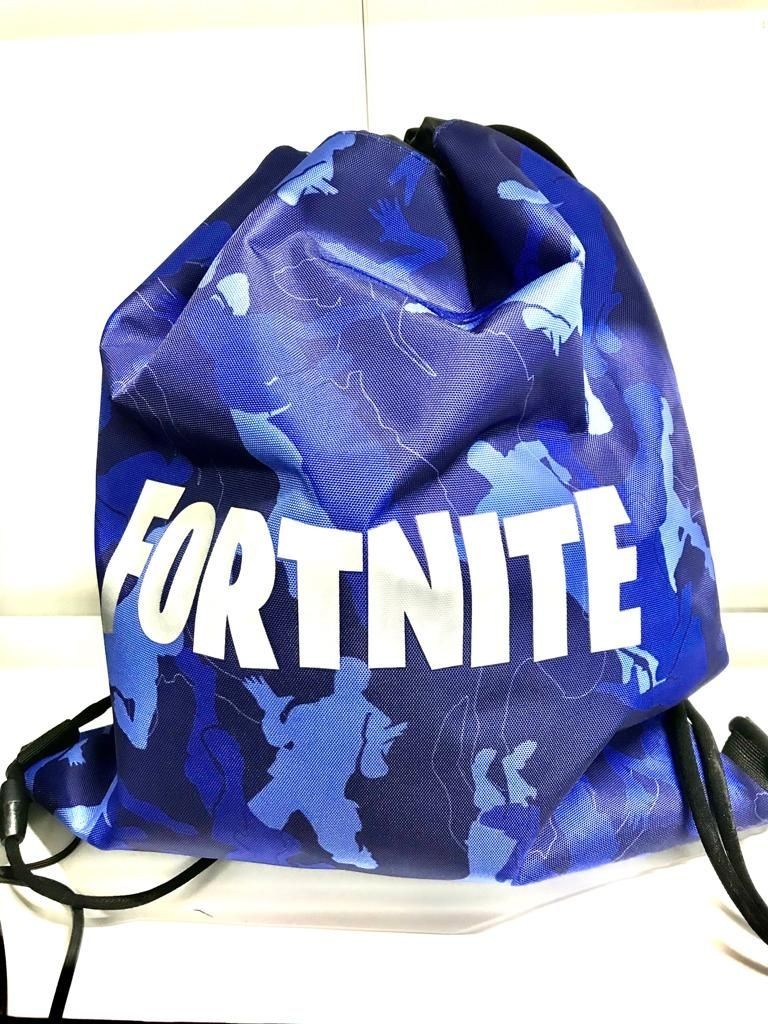 Sacca Fortnite - Camo Blu