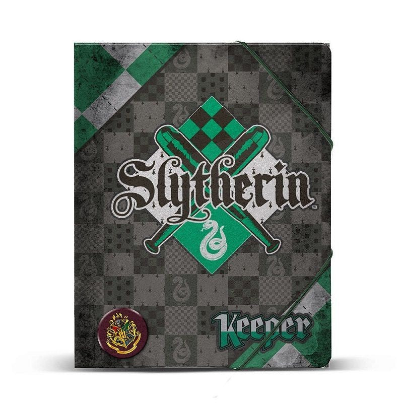 Harry Potter – Slytherin Zeichenmappe mit Gummiband