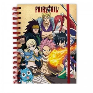 Notebook A5 Fairy Tail - "Gruppo"