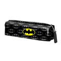 Astuccio a 1 zip quadrato Batman Nero