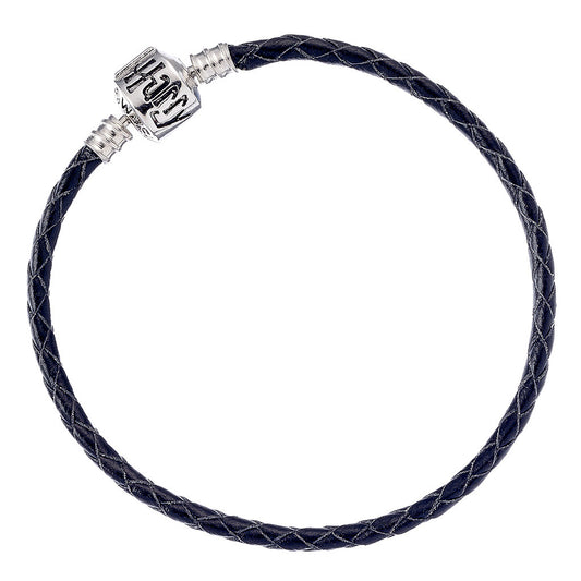 Harry Potter Bracelet Cuir Noir pour Slider Charms Small 18 cm