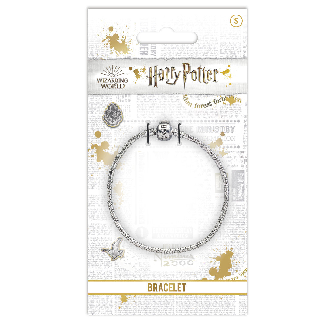 Harry Potter Silver Plated Bracelet for Slider Charms 18cm