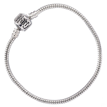 Harry Potter Silver Plated Bracelet for Slider Charms 18cm