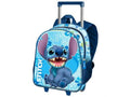Lilo & Stitch Zaino Ruote 3D Multicolor Stitch Aloha 34cm
