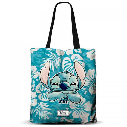 Lilo &amp; Stitch Sac Shopping Bleu Stitch Aloha 40cm