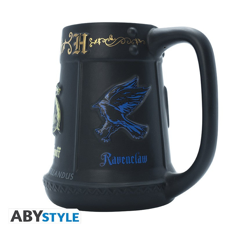 HARRY POTTER - Mug 3D - Four Houses x2