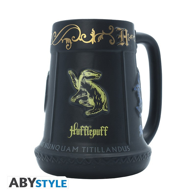 HARRY POTTER - Mug 3D - Four Houses x2