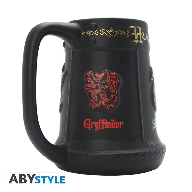 HARRY POTTER - 3D Mug - Four Houses x2