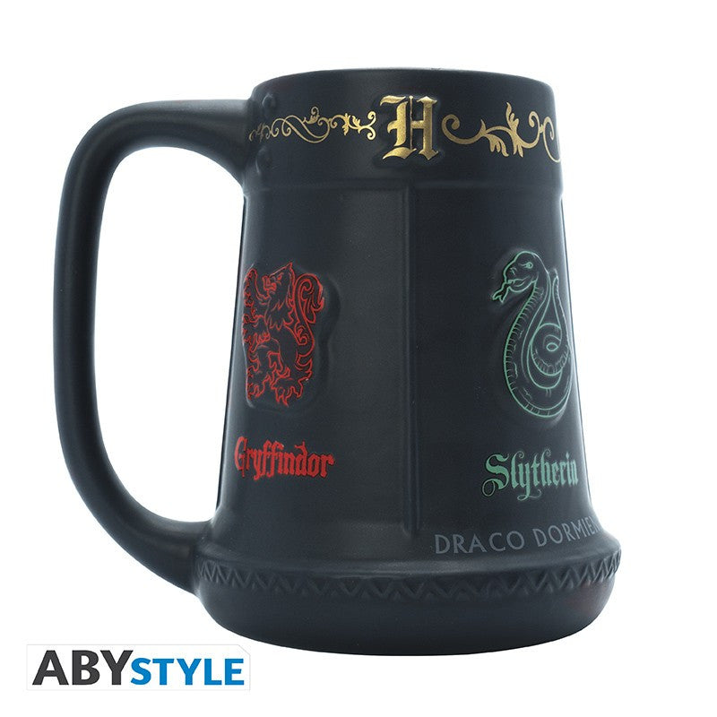 HARRY POTTER - 3D Mug - Four Houses x2