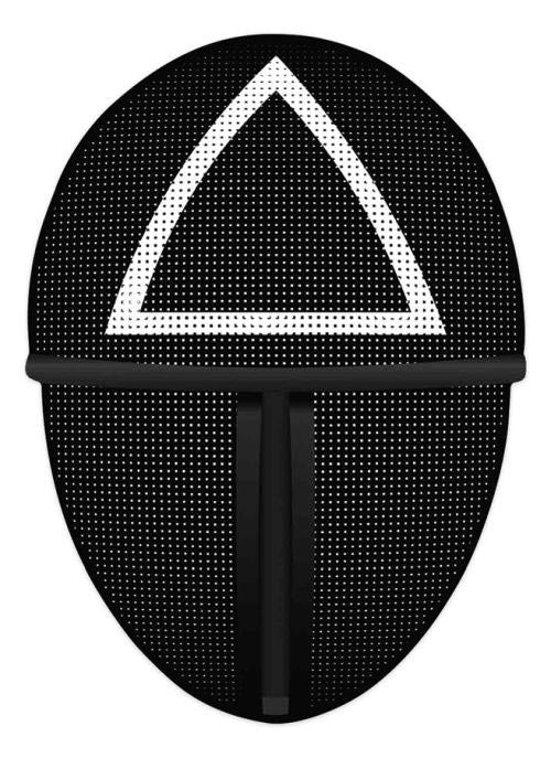 Maschera Squid Game Inspired Triangle