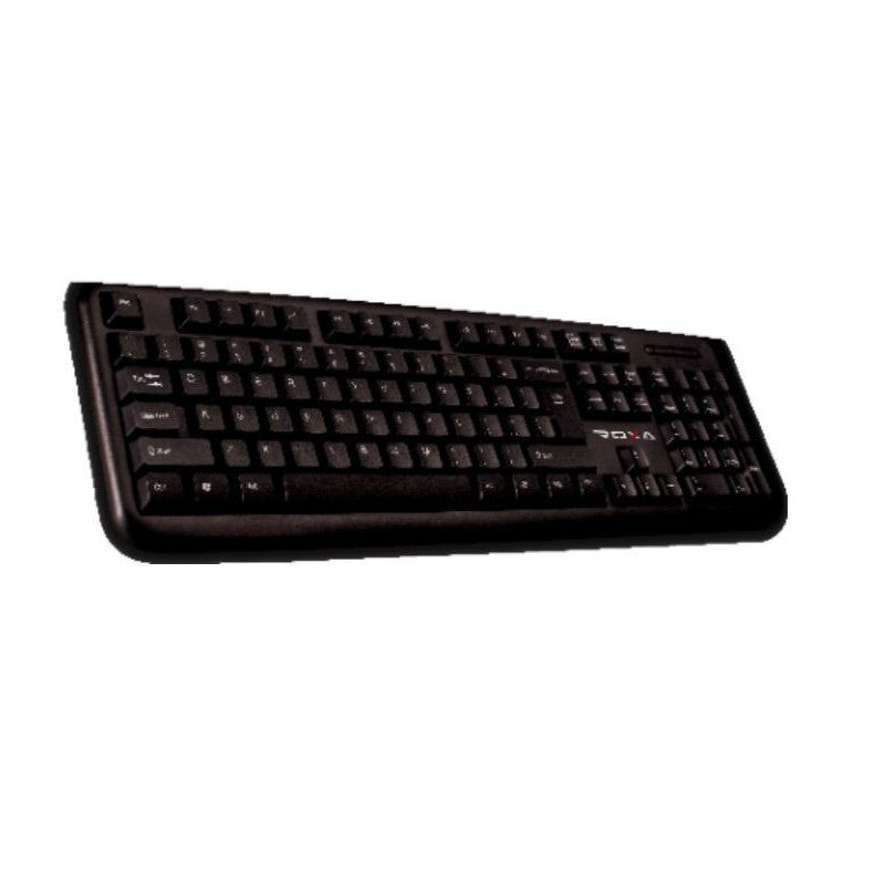 ROXA STANDARD USB BLACK KEYBOARD WITH WIRE