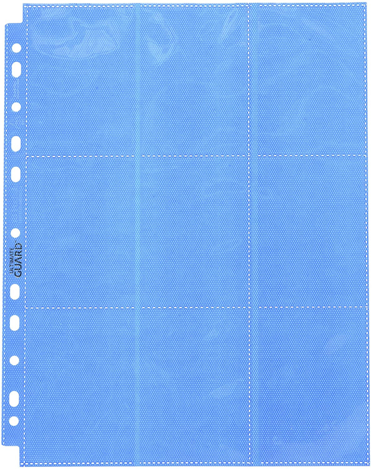 Feuilles de protection ultimes pour les classeurs de cartes à collectionner bleues