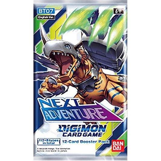 Umschlag Digimon Kartenspiel BT-07 Next Adventure