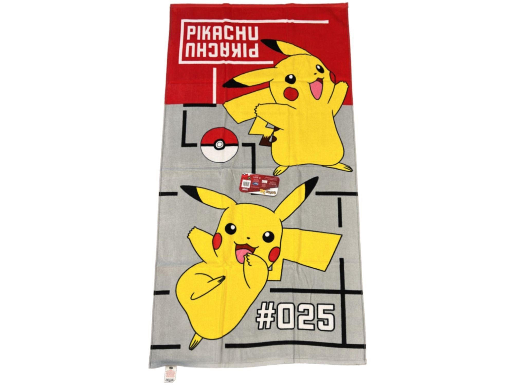 TELO DA MARE POKEMON PIKACHU 025