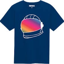 T-Shirt Fortnite – Helmet Navy