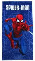 Blue Spider-Man Beach Towel