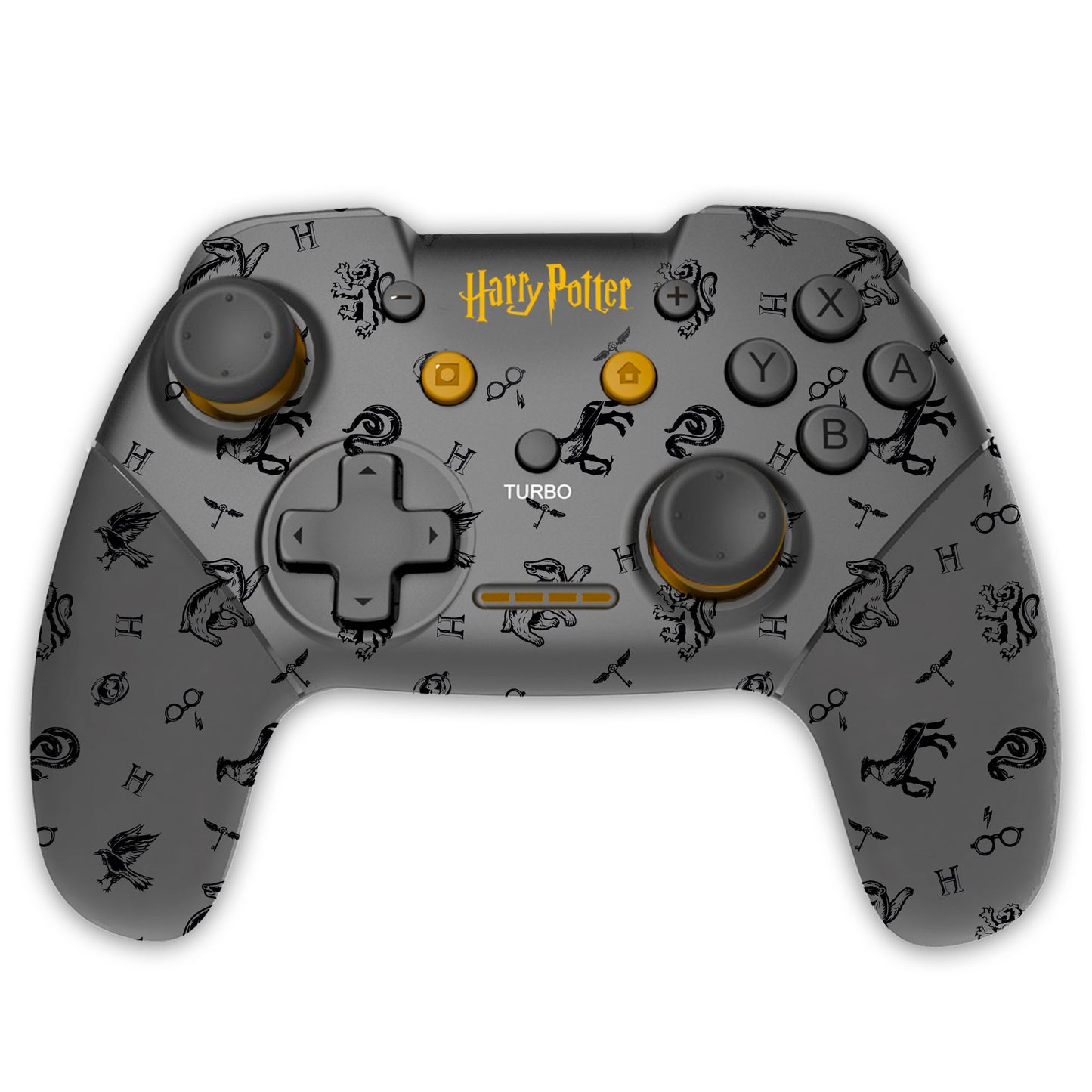 Manette sans fil noire pour Switch avec câble 1M - Harry Potter