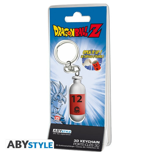 Dragon Ball – Capsule Corp. 3D-Schlüsselanhänger